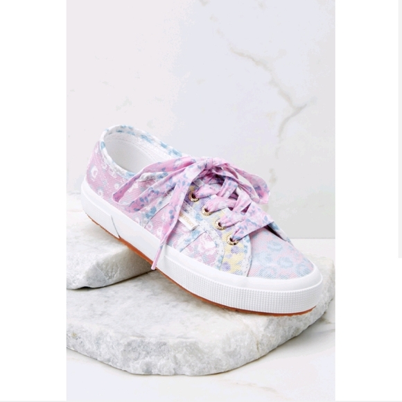 2 HR SALE! Superga Loveshackfancy Fan Cot Bindings - Picture 4 of 15